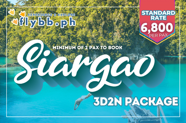 Siargao 3D2N – Flightdeck B2B Flybb